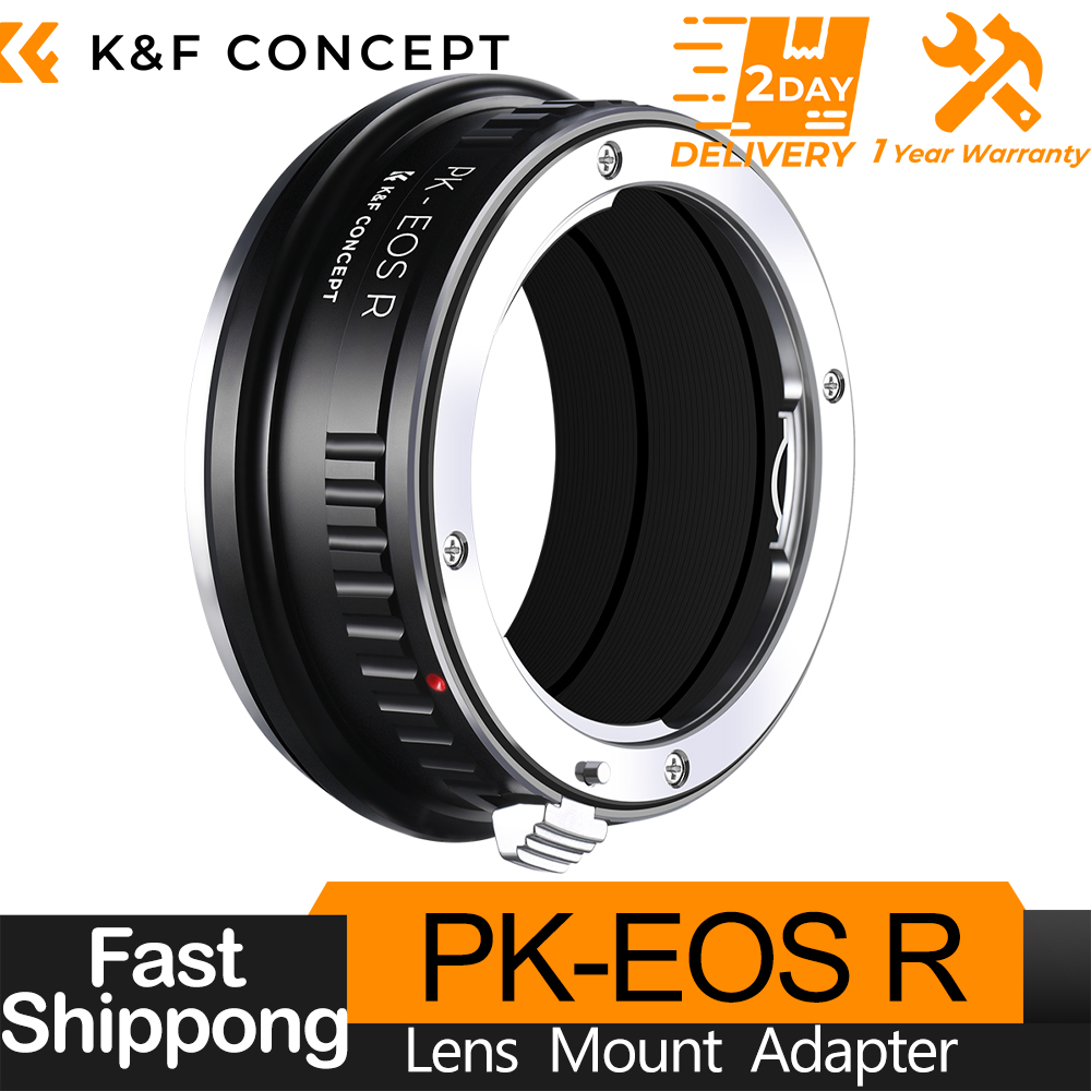 Macro Photography Lighting Kit - K&F CONCEPT PK-EOS Rレンズマウントアダプター ペンタックスK PKレンズをキヤノンEOS