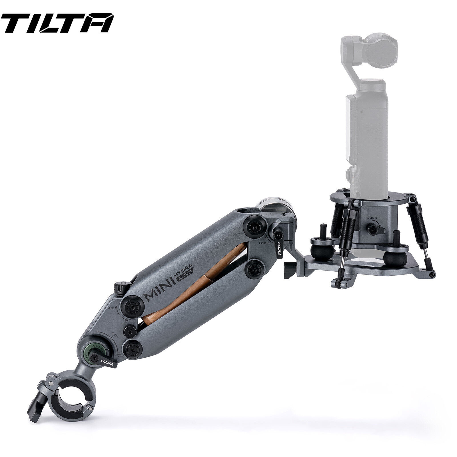 Insta360 Camera X3 - Tilta-Hydra Alienミニバイクキット,衝撃吸収アーム,djiアクション用ビデオ振動減衰ヘッド3/4ポケット3 insta360 x4 x3