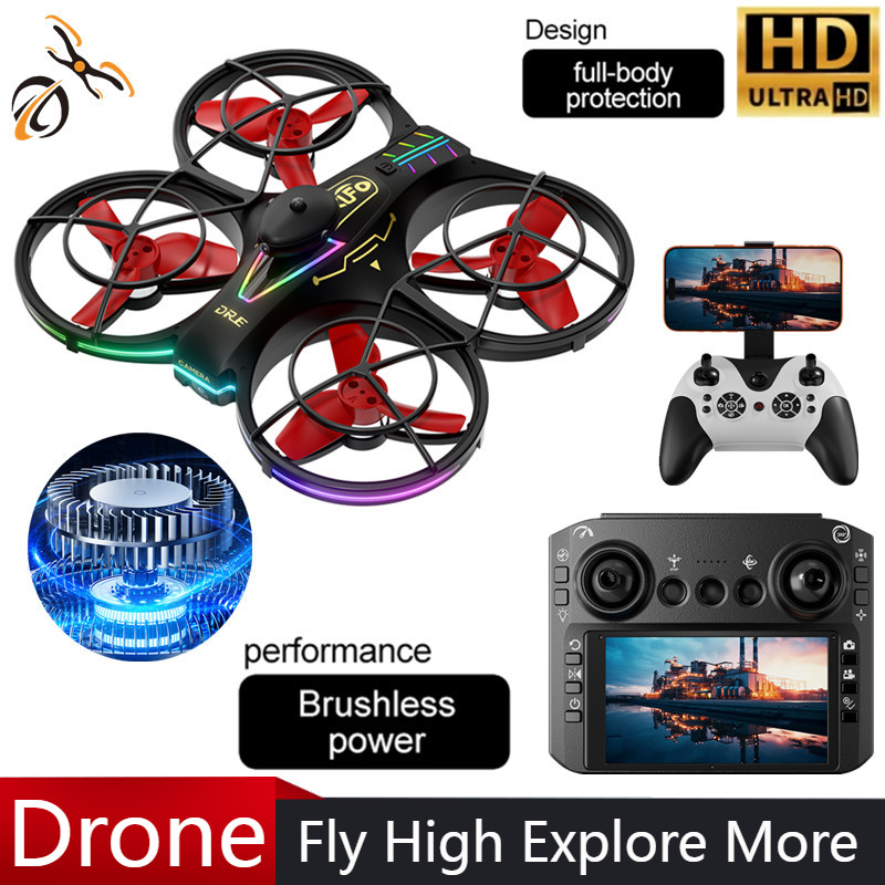 Photography Lighting Outdoor - RH830 RCプロフェッショナルドローン 4K HD空撮 レーザー障害物回避機能搭載 リモートLEDライト