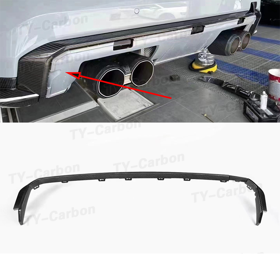 Diffusion Material Roll - カーボンファイバーリアディフューザー,バンパー,リップトリム,BMW 3, 4シリーズ,g80,m3,g82,g83,m4,2021