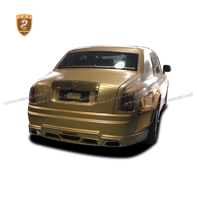 Diffusion Material Roll - ロールスロイスファントム2004-2012用WDスタイルカーフロントリアバンパーガードFRP素材サイドスカートスプリッターディフューザーバンパーボディキット