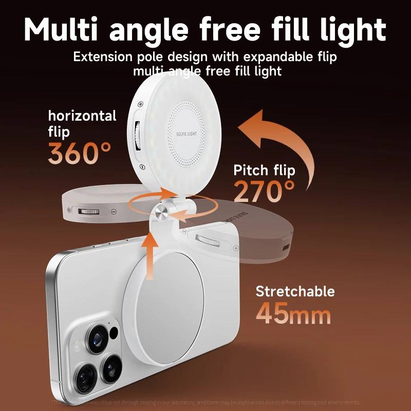 Magsafe 電話用 LED Selfie フィルライト  - Quality Photography Lighting のレビューと価格