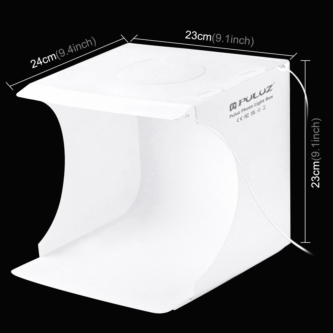 PULUZ 20 センチメートルミニ 2 LED パネル折り - Photography Lighting Tent のレビューと価格