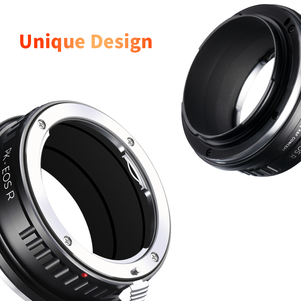 K&F CONCEPT PK-EOS Rレンズマウントアダプ - Macro Photography Lighting Kit のレビューと価格