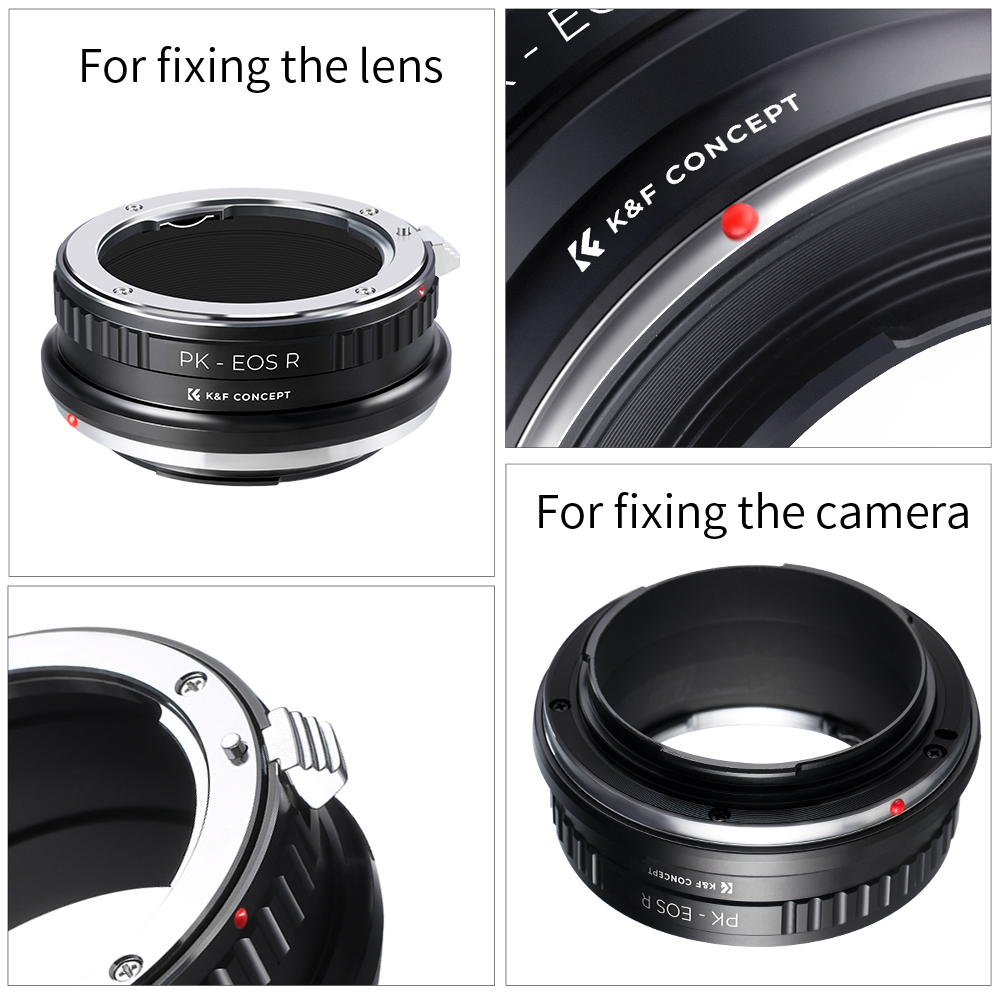 K&F CONCEPT PK-EOS Rレンズマウントアダプ - Macro Photography Lighting Kit のレビューと価格