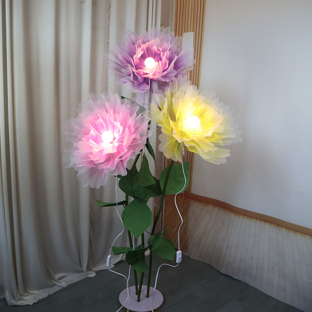 写真用の手作り造花,3Dライトフラワーファブリック,巨大な小 - Photography Lighting Layout のレビューと価格