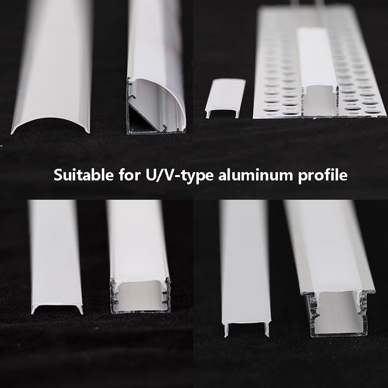 白/黒 U 字型アルミプロファイル PC ランプシェード 1 - Diffusion Material Roll のレビューと価格