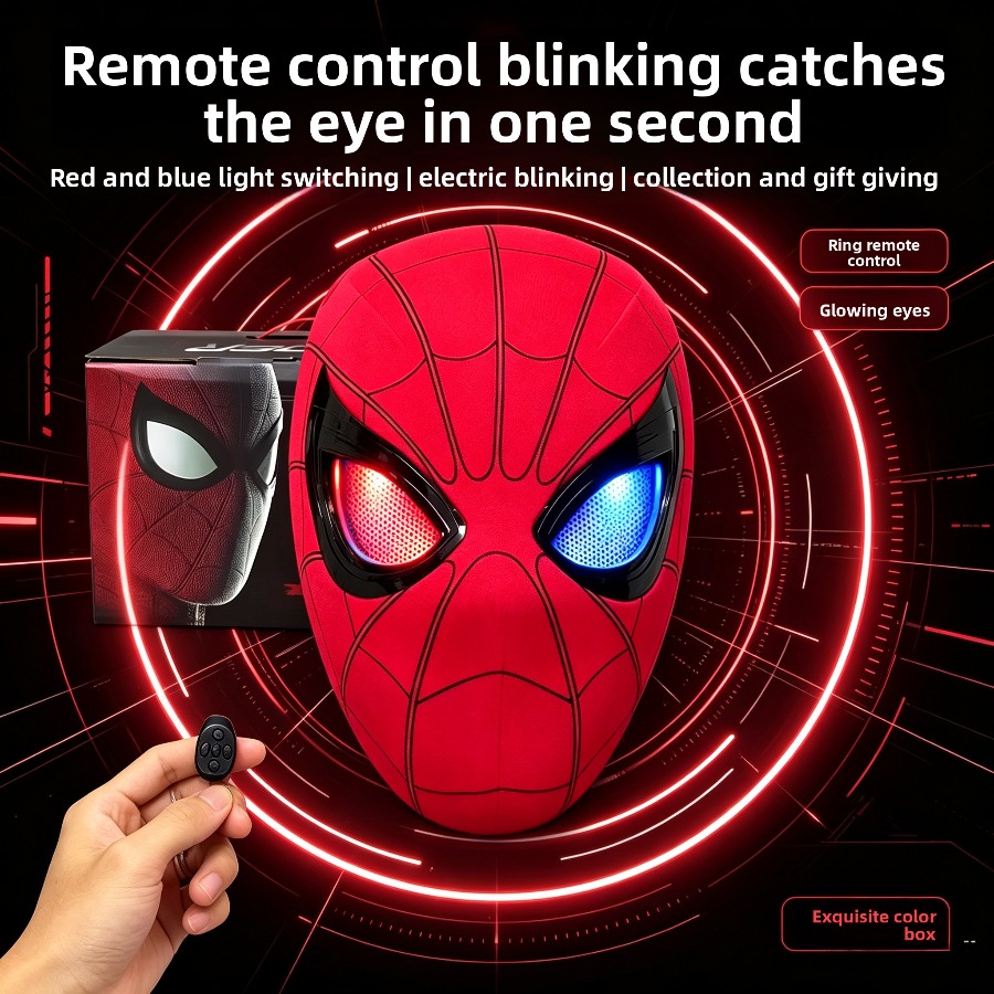 フルフェイスコスプレマスク 電動まばたき機能付きリング リモ - Led Ring Light 18 のレビューと価格