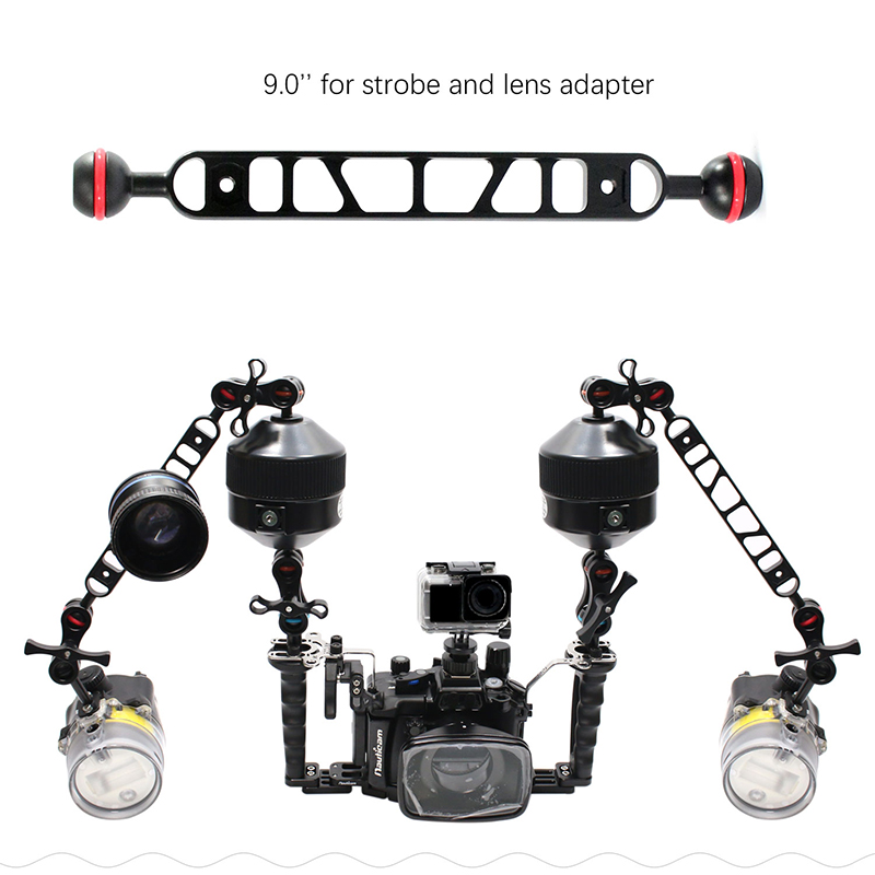 Nitescuba ダイビングアルミボールアダプター Ys  - Macro Photography Lighting Kit のレビューと価格