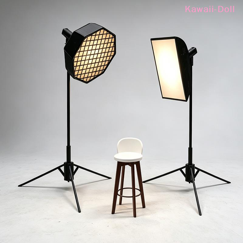 1/12ミニスタジオライトソフトボックスモデル三脚写真撮影用 - Photography Lighting Layout のレビューと価格