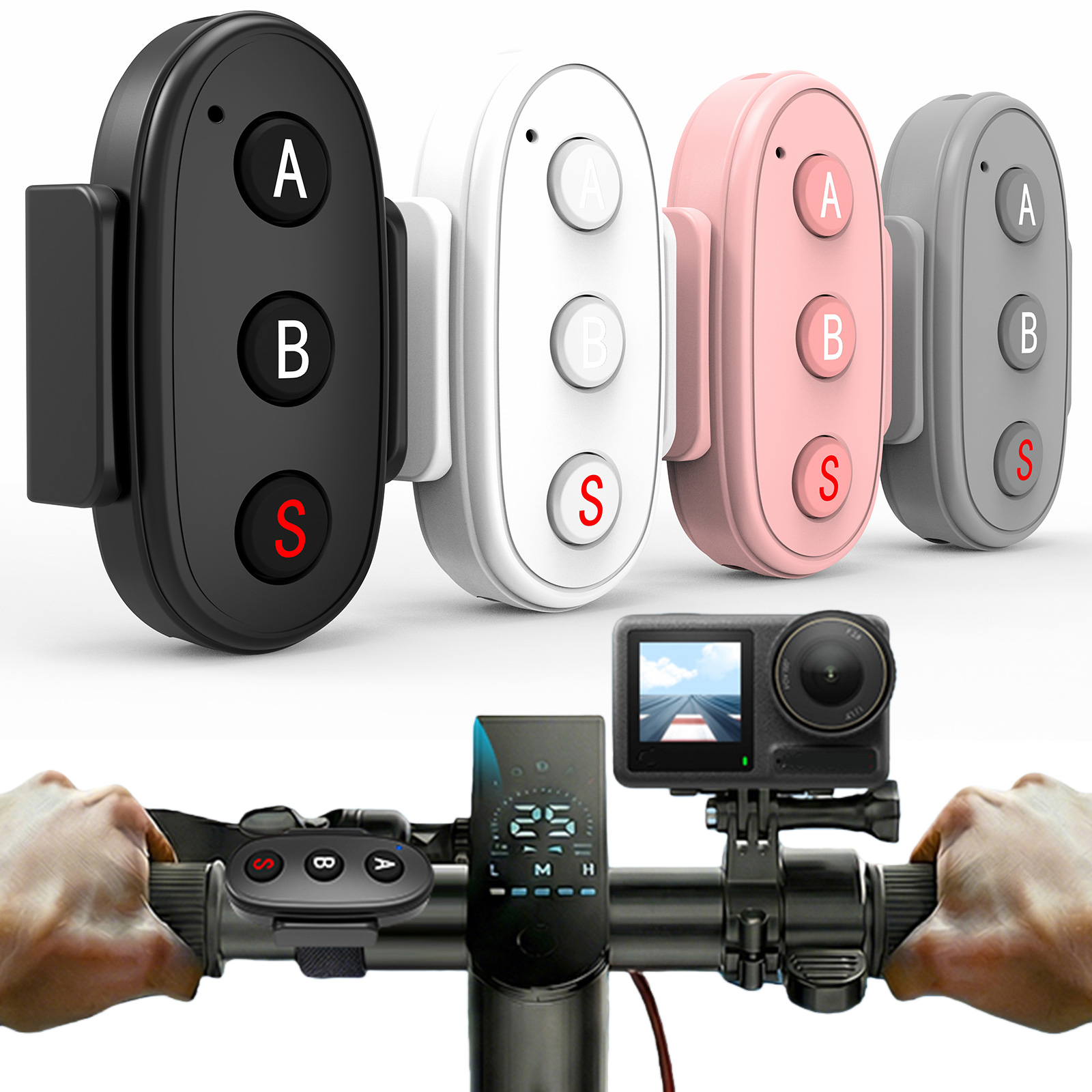 Bluetooth対応5.3充電式スポーツカメラコントローラ - Insta360 Camera X3 のレビューと価格
