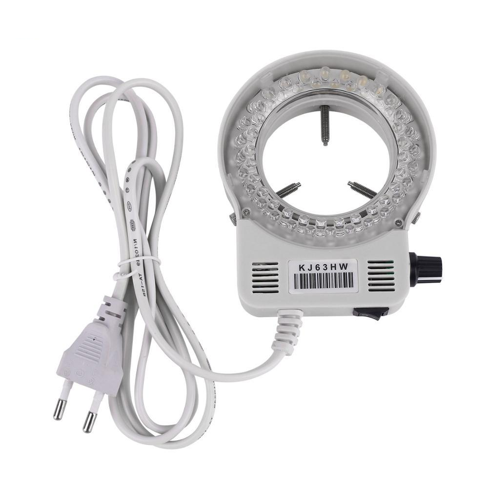 56個のLEDリングライト照明器ランプ、工業用ステレオ顕微鏡 - Photography Lighting Effects のレビューと価格