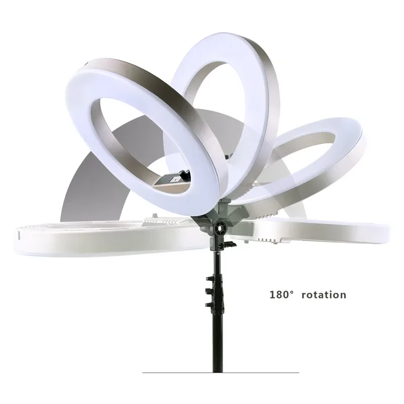 18インチ 55W 480 LED調整可能リングライト 55 - Led Ring Light 18 のレビューと価格