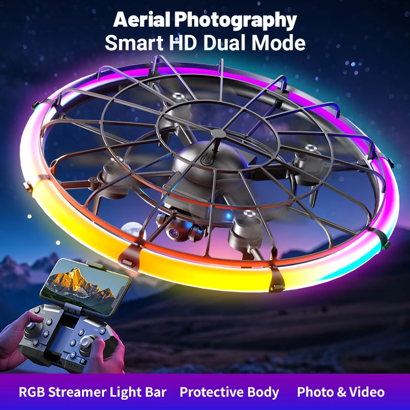 JJRC H145 UFO RCドローン、デュアルHDレンズ - Photography Lightning のレビューと価格