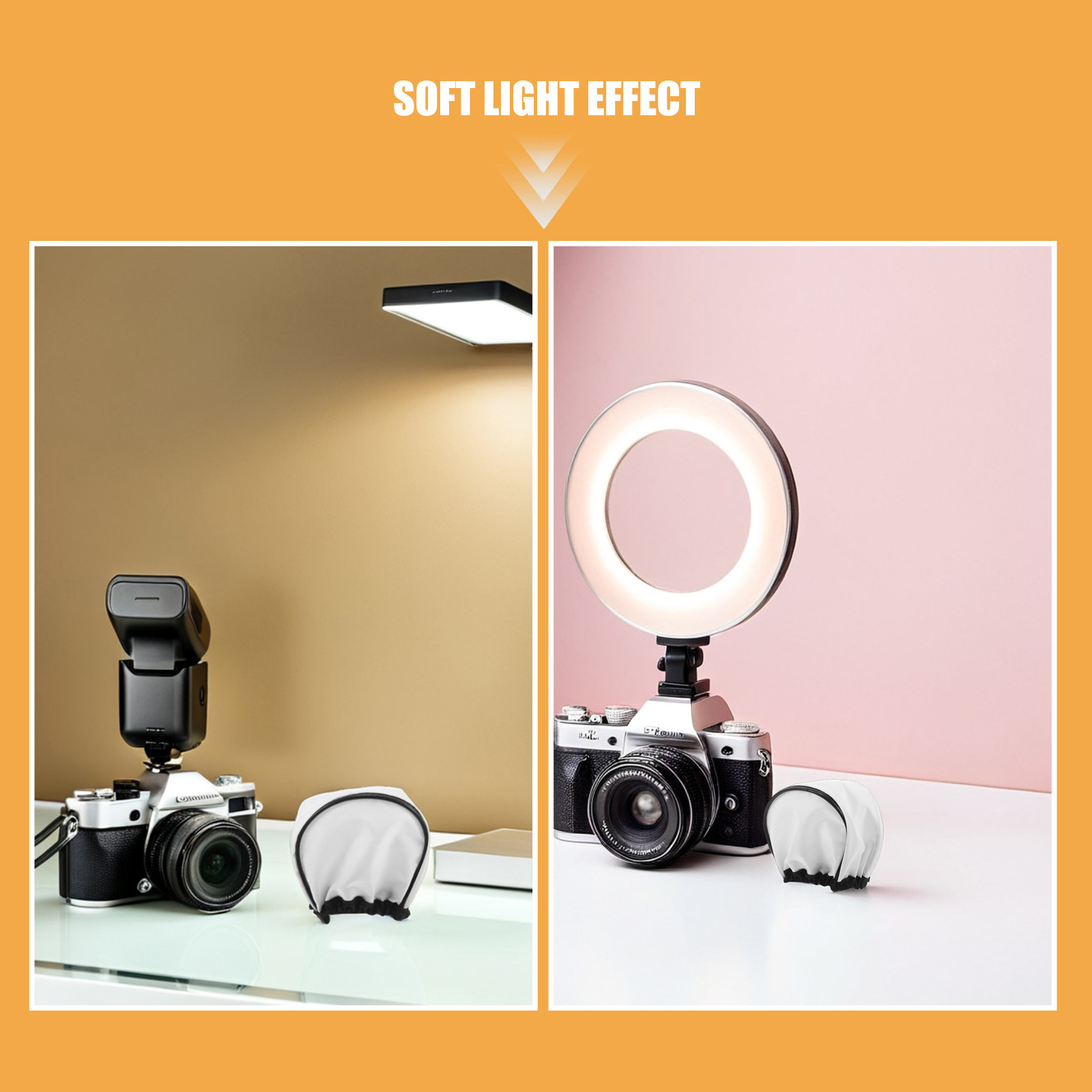 4個入り写真用フラッシュディフューザーソフトボックス、ソフト - Photography Lighting Outdoor のレビューと価格